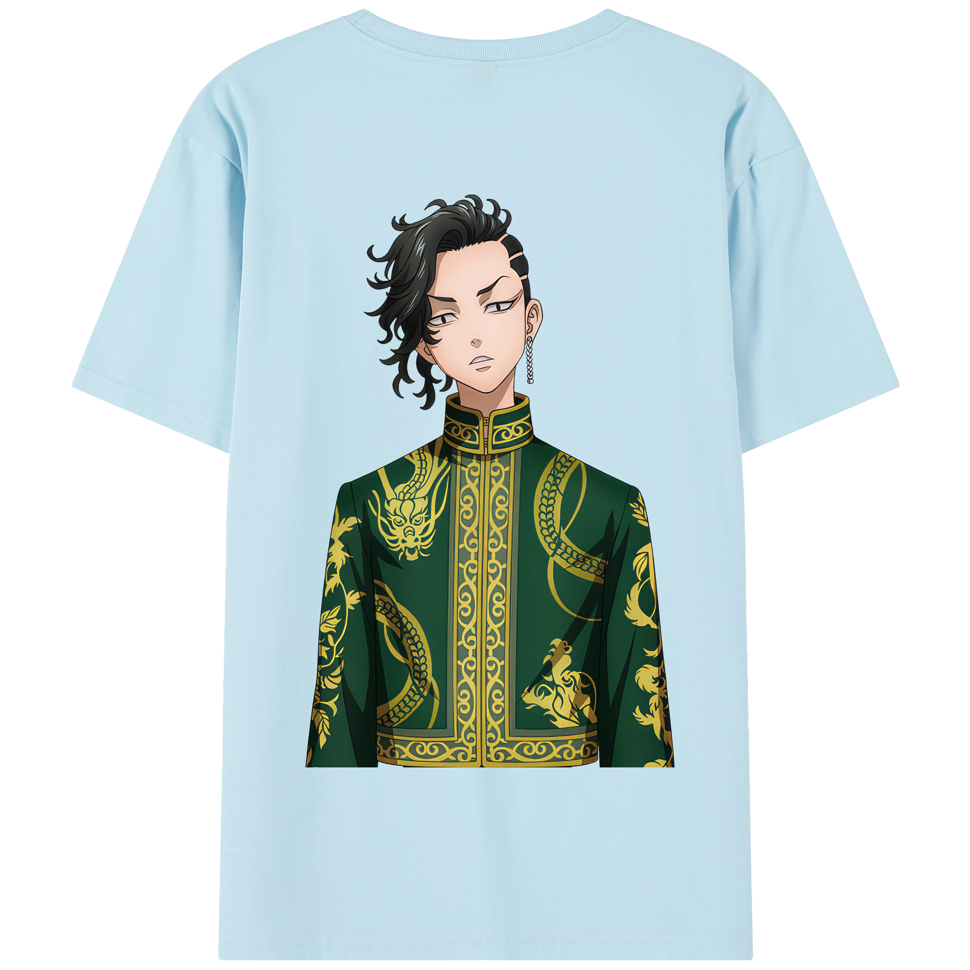 （画像用） 東京リベンジャーズ Tokyo Revengers 綿100％半袖Tシャツ（背面プリント）